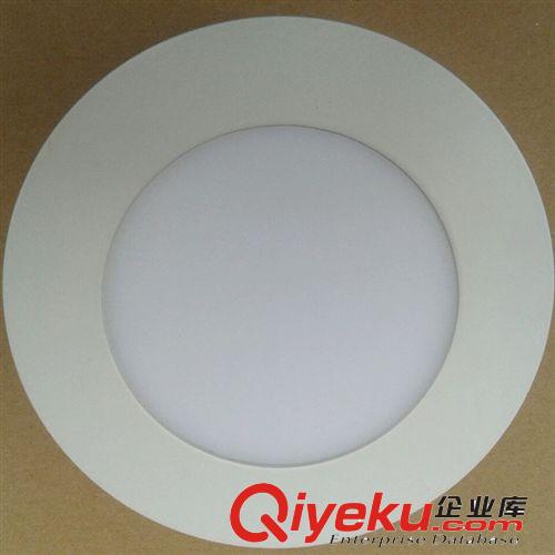 深圳LED明裝吸頂方形平板燈225mm 全白方形明裝筒燈18W