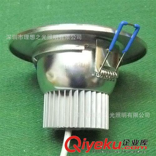 工程筒燈 LED筒燈 3寸筒燈3W 嵌入式筒燈 工程辦公照明{zj0}{sx}原始圖片3