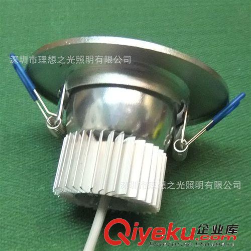 供應(yīng)適用酒店室內(nèi)照明工程2.5寸LED防霧筒燈3W開(kāi)孔80mm原始圖片3