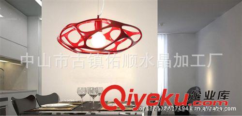 現(xiàn)代創(chuàng)意鳥巢吊燈 樹脂燈 餐廳燈水晶燈原始圖片2