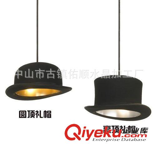 精品熱銷 英國禮帽 吧臺吊燈 節(jié)能吊燈水晶工程燈原始圖片2
