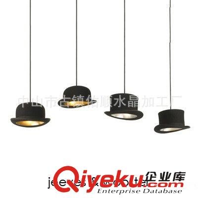 精品熱銷 英國禮帽 吧臺吊燈 節(jié)能吊燈水晶工程燈原始圖片3