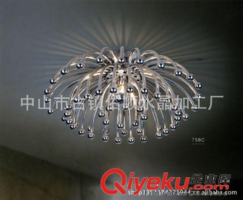 直銷  現(xiàn)代簡約吸頂燈 客廳吸頂燈 創(chuàng)意菊花吸頂燈 多功能燈包郵原始圖片3