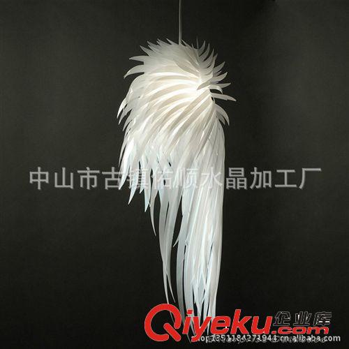 廠家批發 雞毛尾吊燈 時尚創意吊燈水晶工程燈原始圖片2