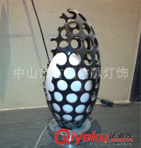創意臺燈 創意時尚 樹脂恐龍蛋臺燈 客房臺燈包郵原始圖片2