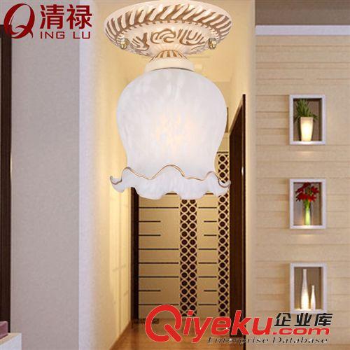 歐式燈具燈飾 半吸頂燈 簡(jiǎn)歐燈陽(yáng)臺(tái)燈過(guò)道燈玄關(guān)燈餐廳燈走廊燈原始圖片2