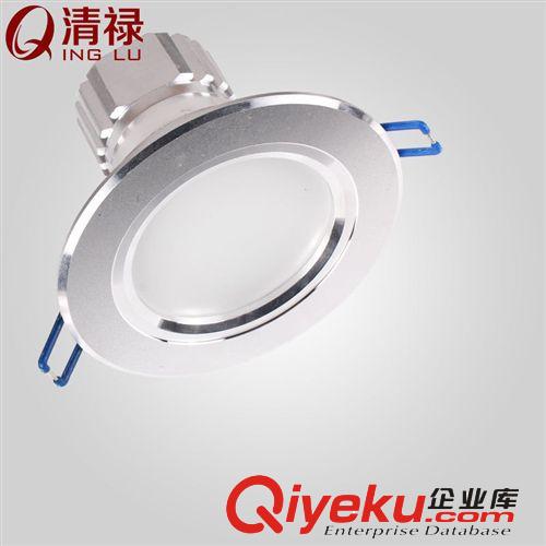 清祿燈具 LED筒燈 服裝店節能燈 天花燈 3W 5W全套客廳餐廳燈筒燈原始圖片3
