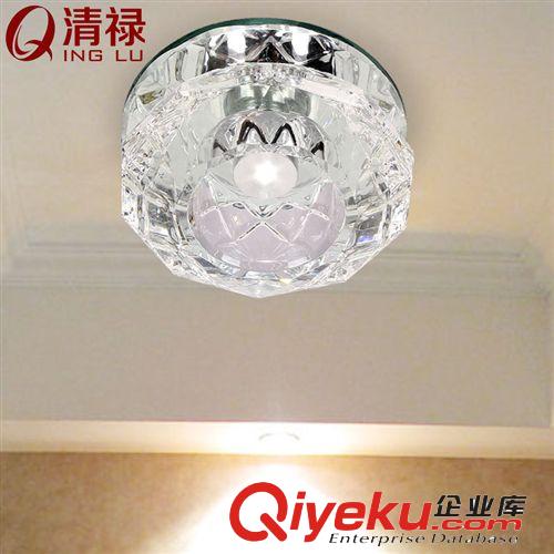 清祿 壁燈 現(xiàn)代簡約水晶壁燈 墻壁燈 客廳燈玄關(guān)臥室門廳過道壁燈原始圖片3