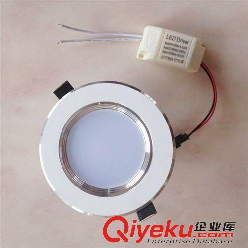 供應3.5寸7W筒燈  LED 廚衛燈 客廳客房LED天花燈 筒燈