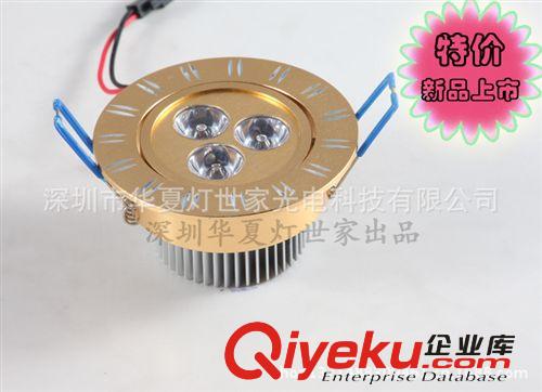 led天花燈 廠家批發3Wled天花燈 led廠家現貨批發 led燈具批發原始圖片2
