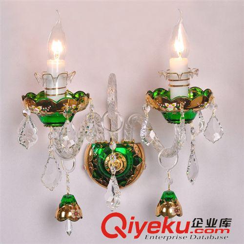 批發(fā)水晶壁燈 歐式水晶床頭燈創(chuàng)意鏡前燈墻壁臥室 燈具