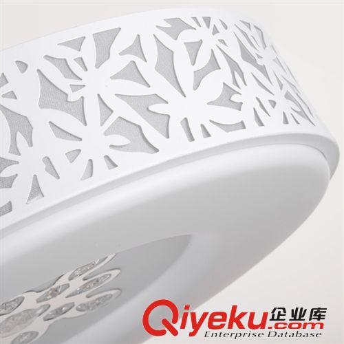 臺灣進口led現代簡約臥室燈具圓形吸頂燈鐵藝燈客廳燈房間書房燈原始圖片2