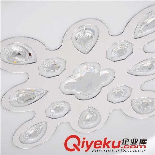 臺灣進口led現代簡約臥室燈具圓形吸頂燈鐵藝燈客廳燈房間書房燈原始圖片3