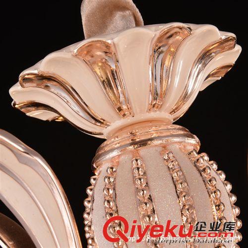 鋅合金歐式水晶吊燈 客廳臥室餐廳吸頂燈 酒店大堂別墅燈具原始圖片2
