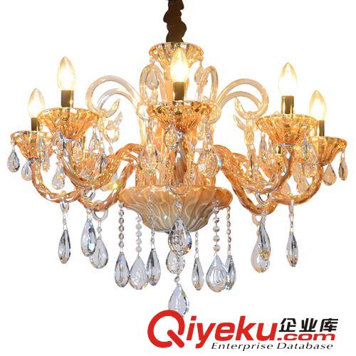 歐式蠟燭水晶大廳臥室燈客廳燈餐廳吊燈飾燈具 88011-8原始圖片2