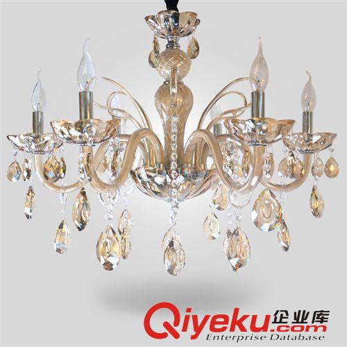 歐式蠟燭水晶吊燈  水晶吊燈飾燈具88032-6原始圖片2