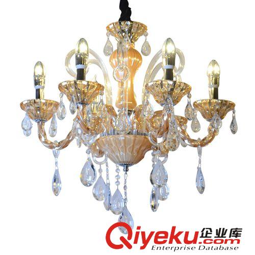 歐式蠟燭水晶大廳臥室燈客廳燈餐廳吊燈飾燈具 88011-6原始圖片2