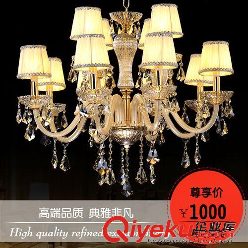 現(xiàn)貨批發(fā)創(chuàng)意吊燈奢華gdLED水晶燈客廳臥室燈蠟燭燈飾LZY98102原始圖片3