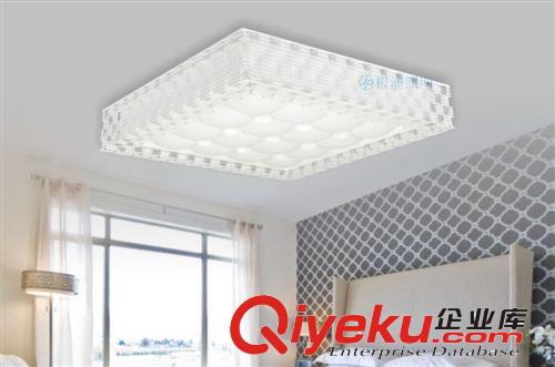 爆虧LED吸頂客廳現代簡約臥室燈具長方形餐廳房間燈8858限時包郵原始圖片3