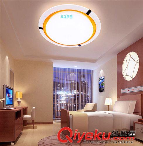 LED吸頂燈 現代簡約臥室燈 書房燈無頻閃無輻射護眼LED 省電吸頂原始圖片3