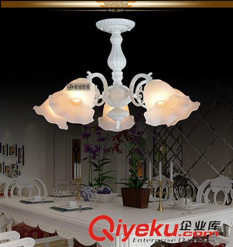 歐式吊燈簡歐田園客廳燈飾復古鐵藝術臥室燈具簡約創意LED餐廳燈