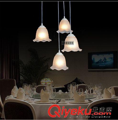 歐式吊燈簡歐田園客廳燈飾復古鐵藝術臥室燈具簡約創意LED餐廳燈原始圖片2
