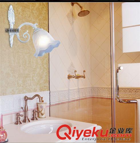 歐式吊燈簡歐田園客廳燈飾復古鐵藝術臥室燈具簡約創意壁燈