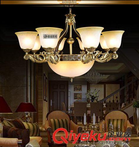 現代簡歐式吊燈客廳燈臥室燈田園吸頂燈鐵藝書房餐廳飯廳燈大廳燈原始圖片3