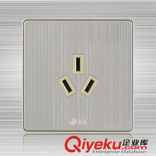 86型墻壁插座電源開關插座拉絲面板 人體感應開關