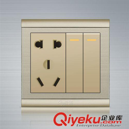 墻壁開關插座 五孔帶USB插座USB五孔變壓直流5V充電插座面板