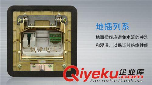 廣東中山[極浦] 電話+網絡電腦地板插座 帶底盒 zp 保用15年原始圖片3