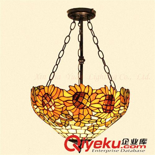 客廳臥室餐廳客房酒吧吧臺(tái)蒂凡尼反吊燈 工廠Tiffany lamp 40CM