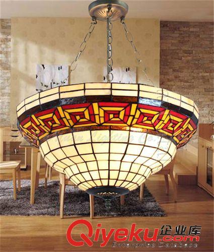 蒂凡尼精品奢華宮廷風歐式反吊燈餐廳燈臥室燈客廳酒店裝飾燈具