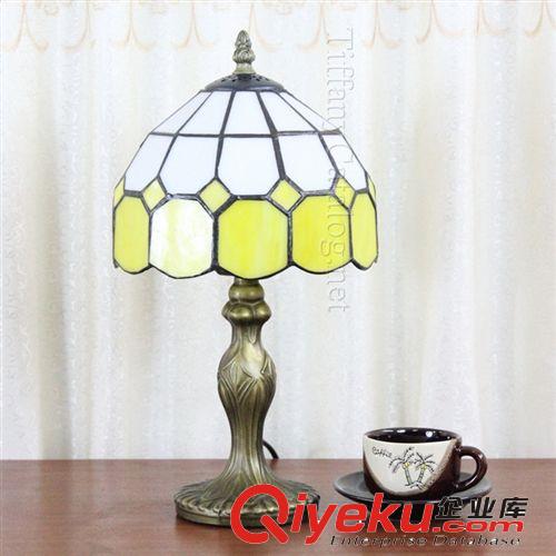 蒂凡尼歐式臺燈客廳燈酒店賓館臥室燈床頭燈飾創意婚慶禮品臺燈具