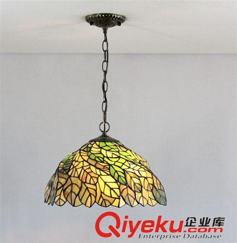 tj創意美式綠色燈具帝凡尼田園餐廳臥室歐式鐵藝吊燈復古客廳燈原始圖片2