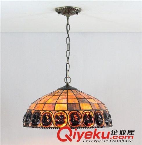 歐式餐廳吊燈復古地中海帝凡尼燈飾臥室美式簡約鄉村風格貝殼燈原始圖片2