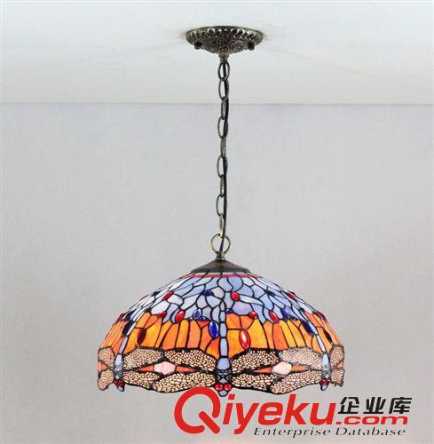 tj帝凡尼吊燈歐式燈具餐廳客廳臥室酒店酒吧咖啡廳蜻蜓手工吊燈原始圖片2