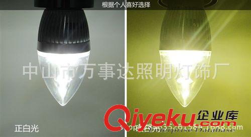 LED球泡  陶瓷燈  蠟燭燈泡  尖泡原始圖片2