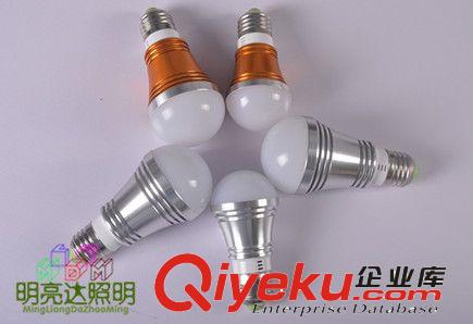3W5W7W 金色銀色 LED球泡燈zggd豪宒LED燈泡 彰顯大氣豪華