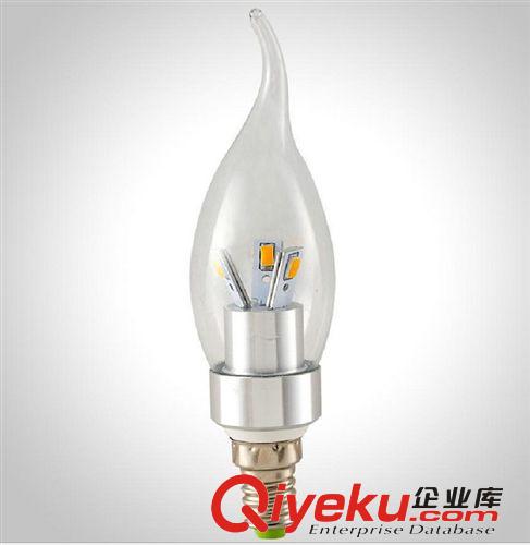 led節(jié)能燈泡 led蠟燭燈3W蠟燭燈 小螺口E14 尖泡led 可調(diào)光燈泡