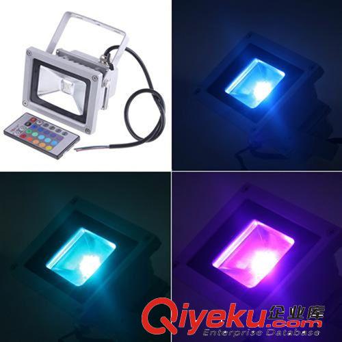 LED七彩投光燈 遙控投光燈 戶外廣告燈具 七色變化 10W20W30W50W原始圖片3