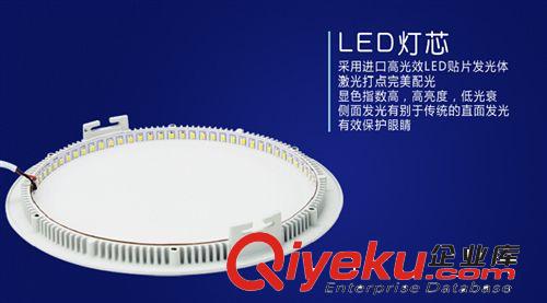 暢銷3D效果面板燈 超薄筒燈 廠家直銷 高亮度超薄筒燈 9W GL-3D原始圖片3