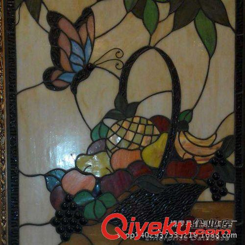 蒂凡尼玻璃工藝品裝飾畫燈箱屏風工藝禮品