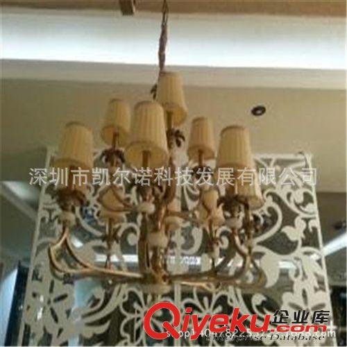 廠(chǎng)家批發(fā)  供應(yīng)14年新款美式燈具、客廳水晶吊燈原始圖片2