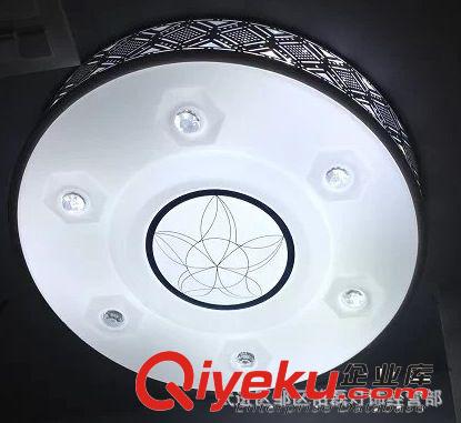 現代簡約LED鋁材亞克力吸頂燈臥室燈過道燈具房間燈圓形燈批發原始圖片2