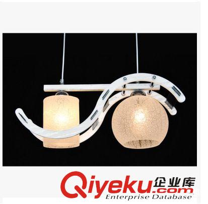陶瓷餐吊燈 現(xiàn)代簡約三頭白色飯廳餐廳吊燈 吧臺燈飾燈具