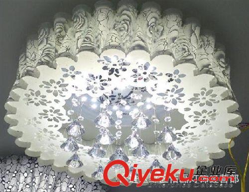 現(xiàn)代簡(jiǎn)約圓形花瓣吸頂燈客廳臥室燈節(jié)能燈廠家直銷