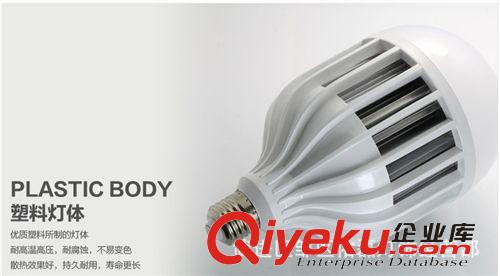 18W 24W 36W大功率LED大瓦數(shù)LED球泡 超亮工程工礦燈原始圖片2
