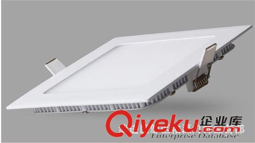 led面板燈 超薄平板燈6w9w12w經(jīng)濟(jì)型 led面板燈廠家方形面板燈原始圖片3