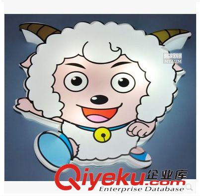 現(xiàn)代時尚簡約兒童房喜羊羊臥室燈LED吸頂燈具溫馨卡通喜羊羊燈飾原始圖片2